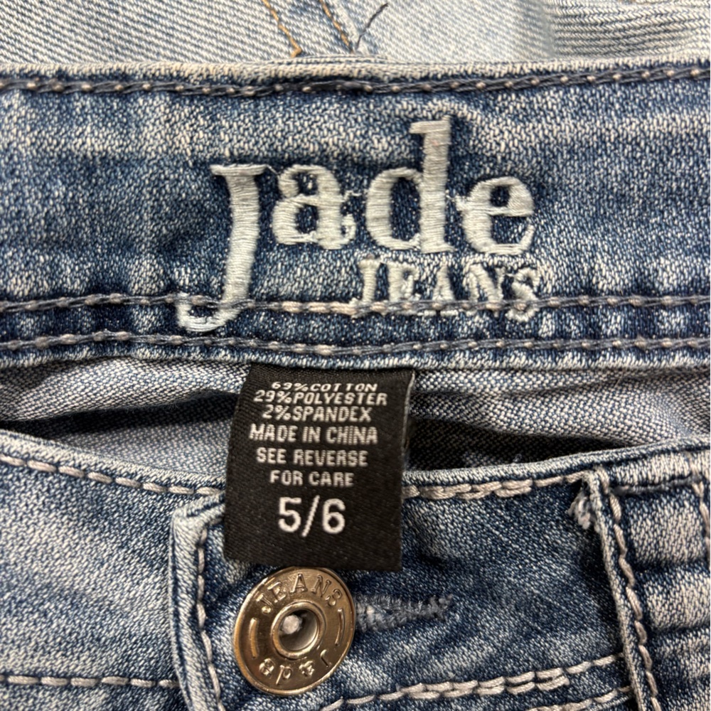 Jade Jeans Y2K Vintage Distressed Low Rise Jeans - Picture 6 of 6